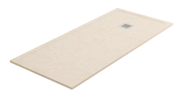 Plato de ducha Osaka 160x80 cm beige