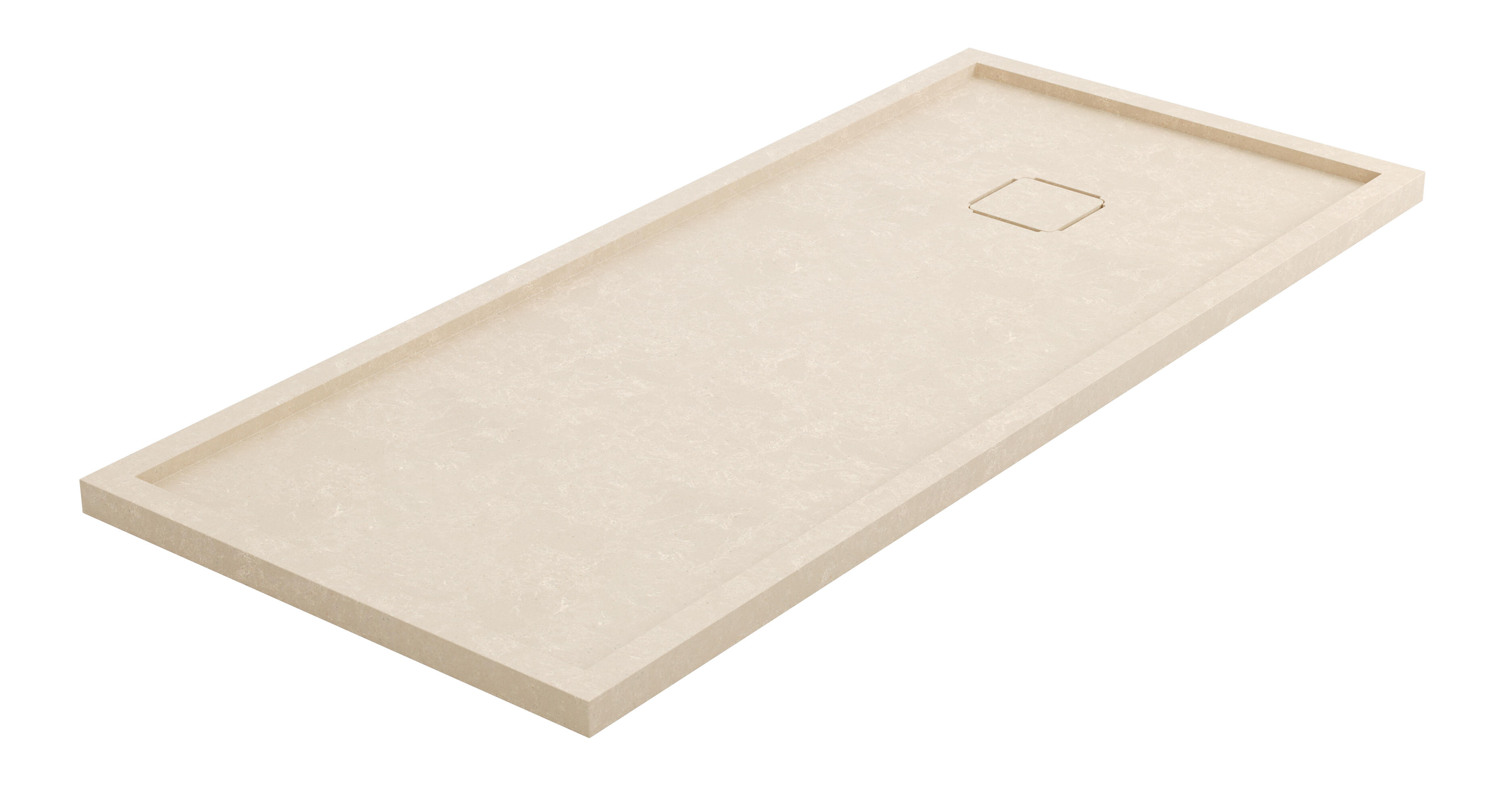 Plato de ducha edo 160x80 cm beige