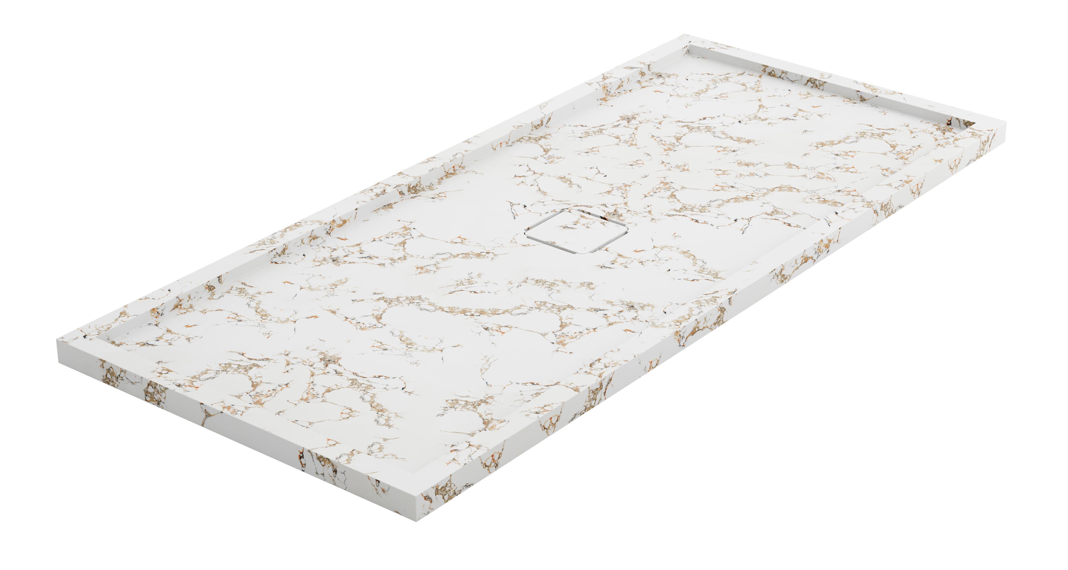 Plato de ducha edo 120x70 cm blanco