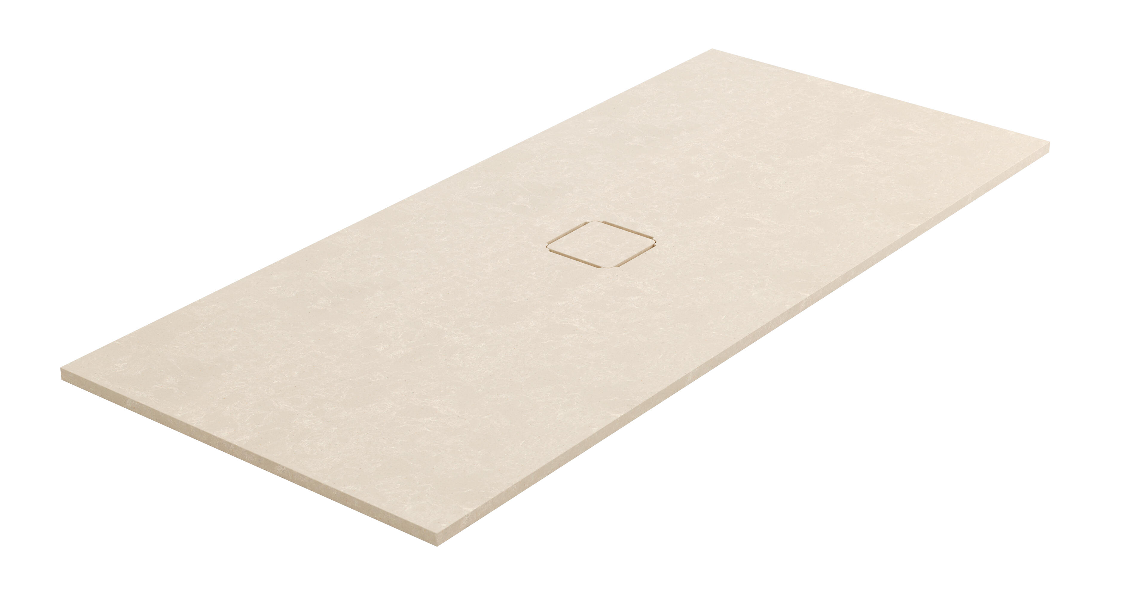 Plato de ducha kue 160x80 cm beige