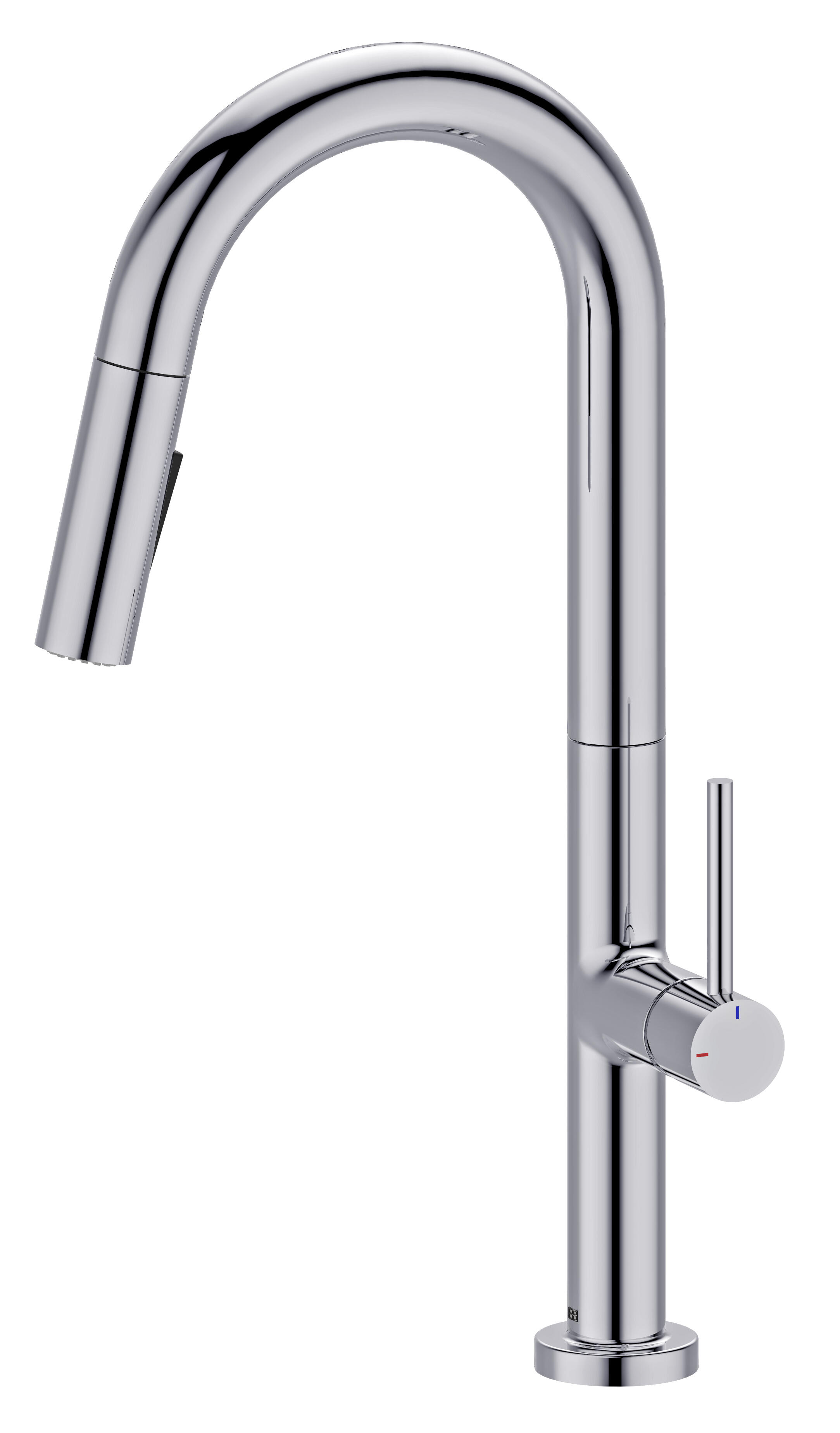 Robinet de cuisine avec douchette chrome, Portofino, ESSEBAGNO - 7