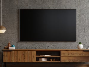 Carrello Porta TV con Ruote Bianco Mobile basso in legno Moderno con  scomparti