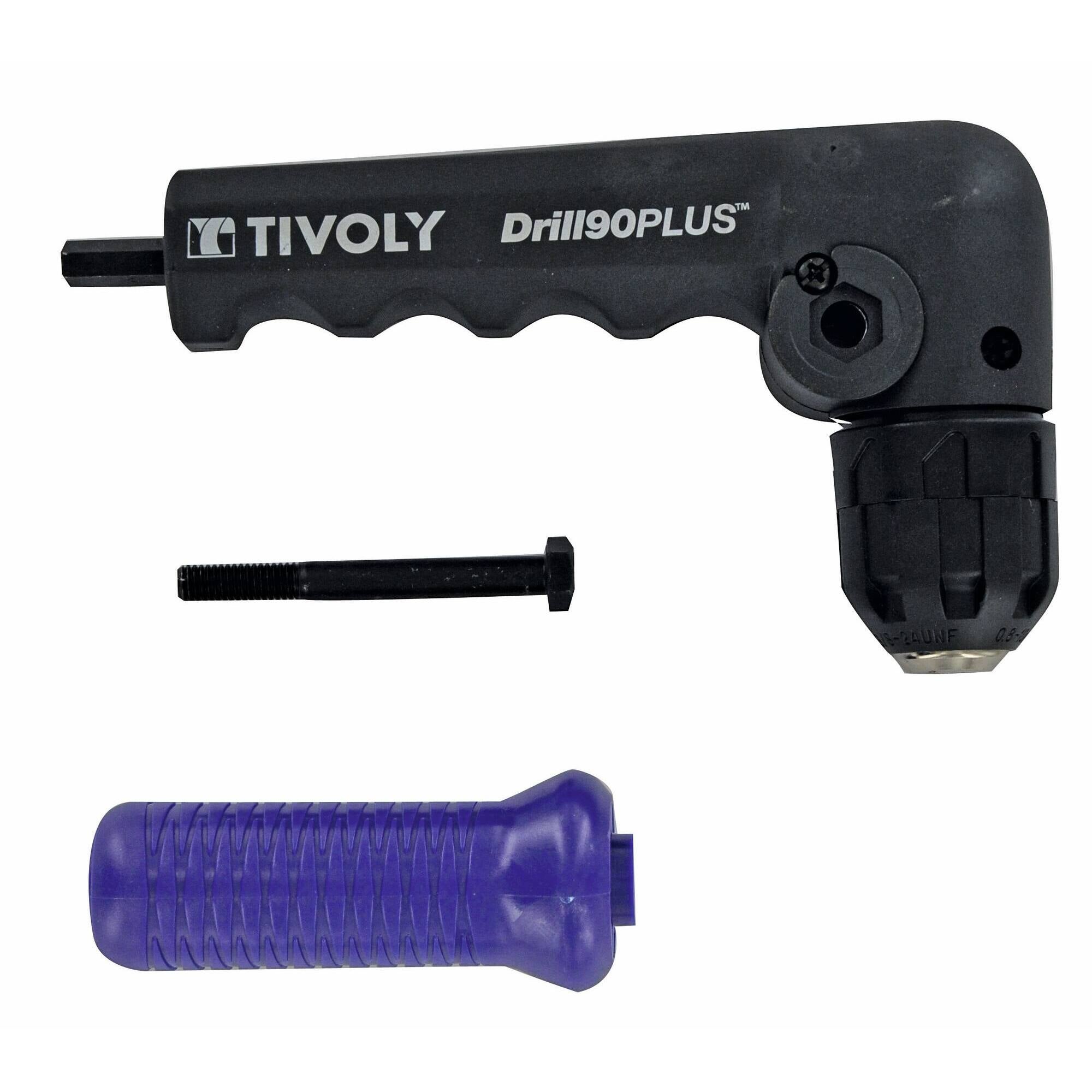 Renvoi d’angle 90° pour perceuse, Diam.6.35 mm TIVOLY - 2
