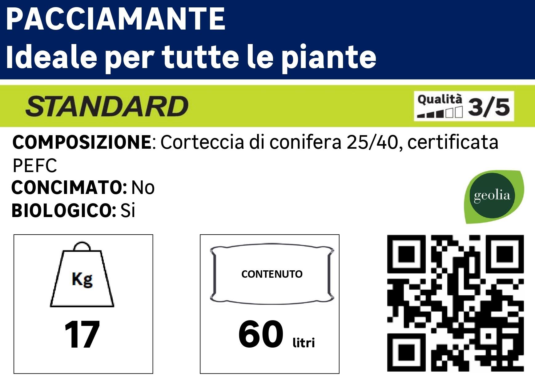 Corteccia di conifera GEOLIA 60 L - 2