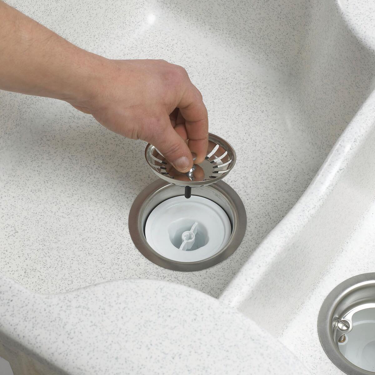 Vidage pour évier 1 cuve gain de place, Diam.90 mm, VALENTIN - 8