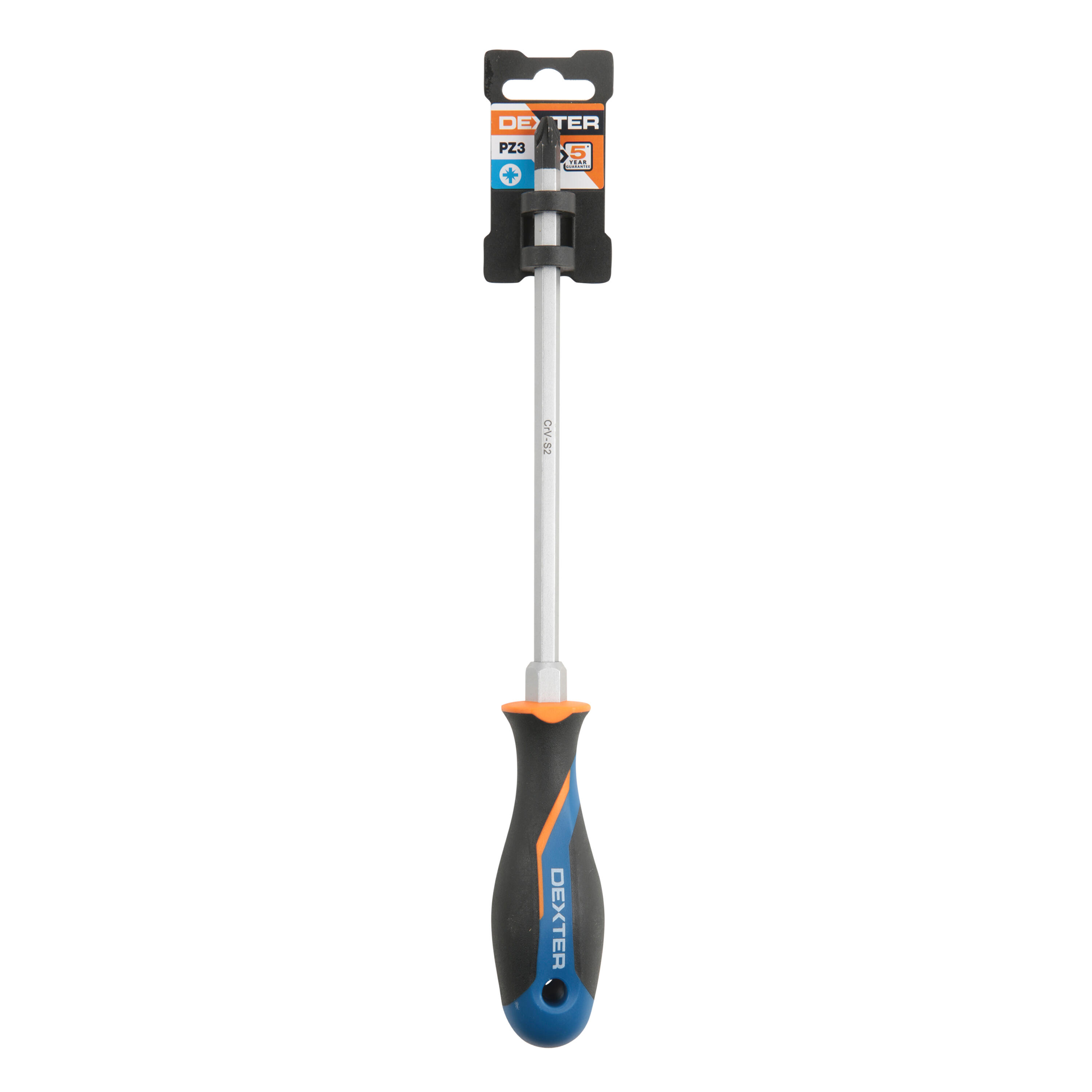 Tournevis cruciforme pozidriv PZ3, L.200 mm DEXTER - 7