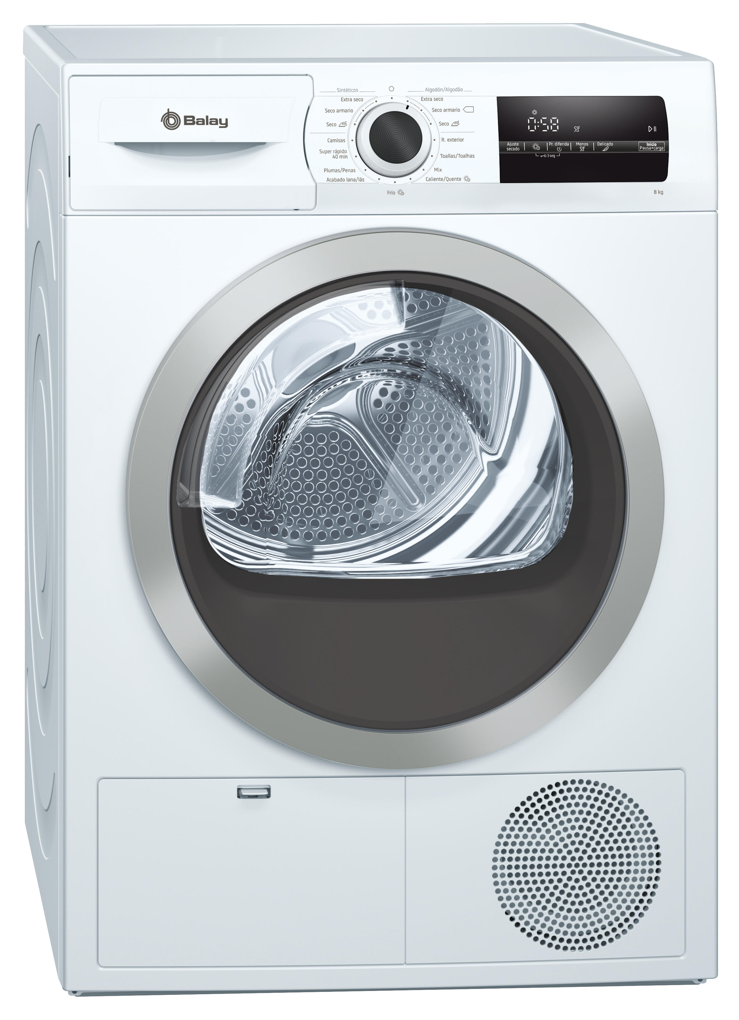 Secadora balay 3sb581b blanco 8kg de capacidad clase e