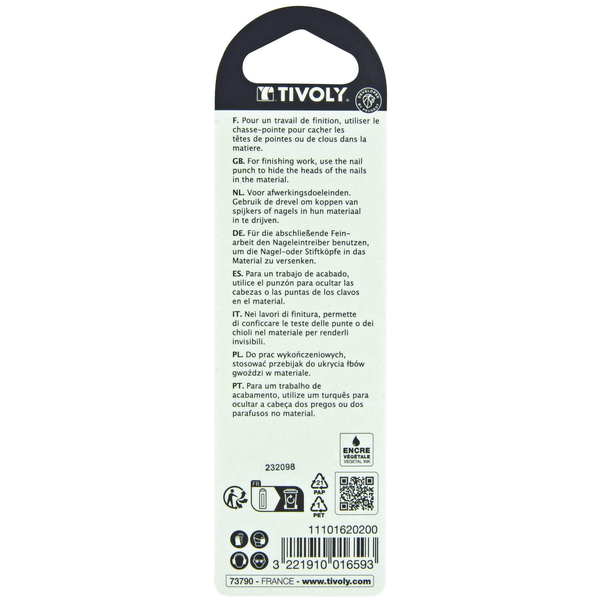 Chasse-pointe, Diam.2 mm TIVOLY - 3