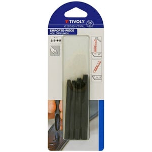 Lot De Chasse-pointes Tivoly - Ø 2,3,4,5mm - Pour Clous Et Pointes