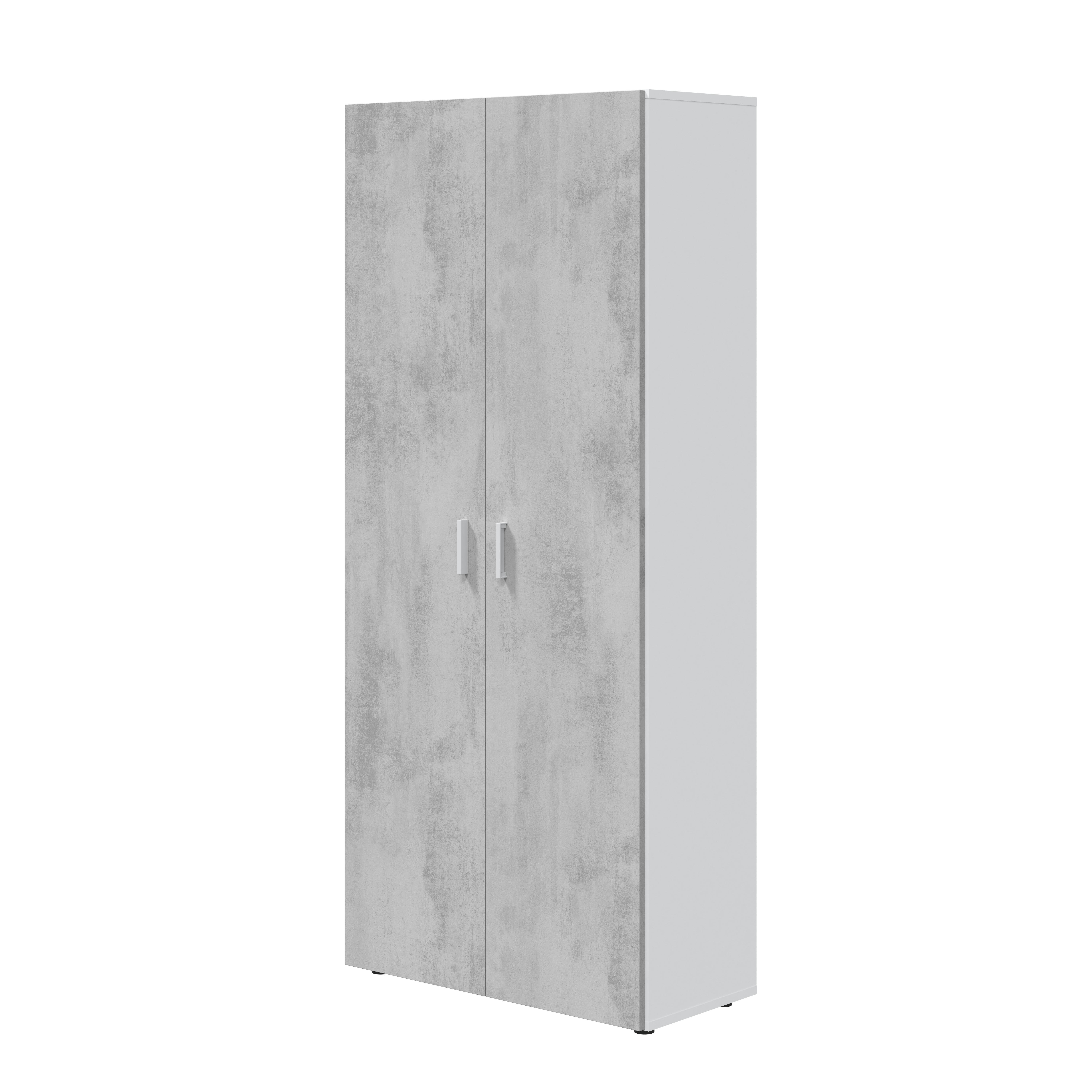 Mueble alto fabricado en aglomerado 80x182x37 cm - 5