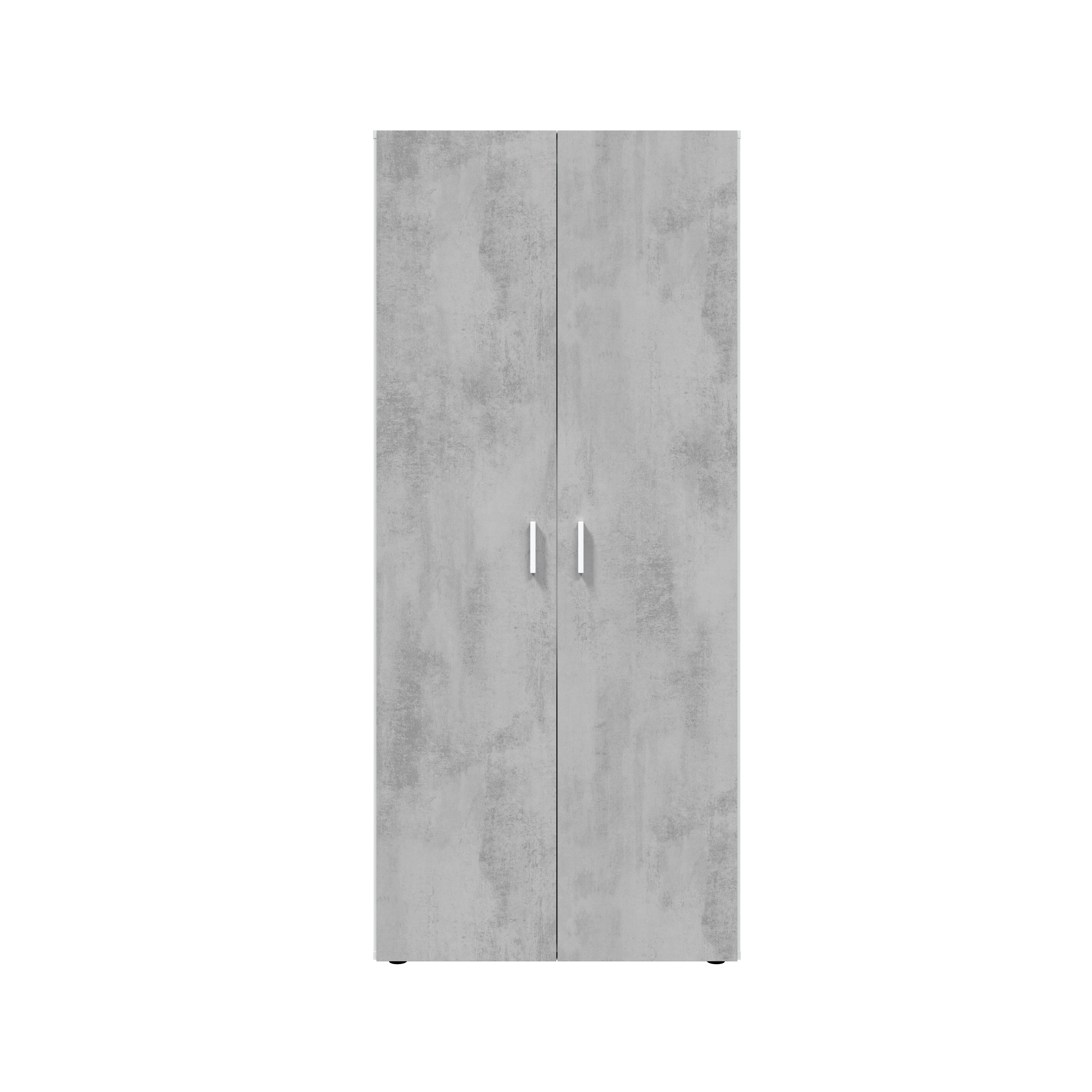 Mueble alto fabricado en aglomerado 80x182x37 cm - 4