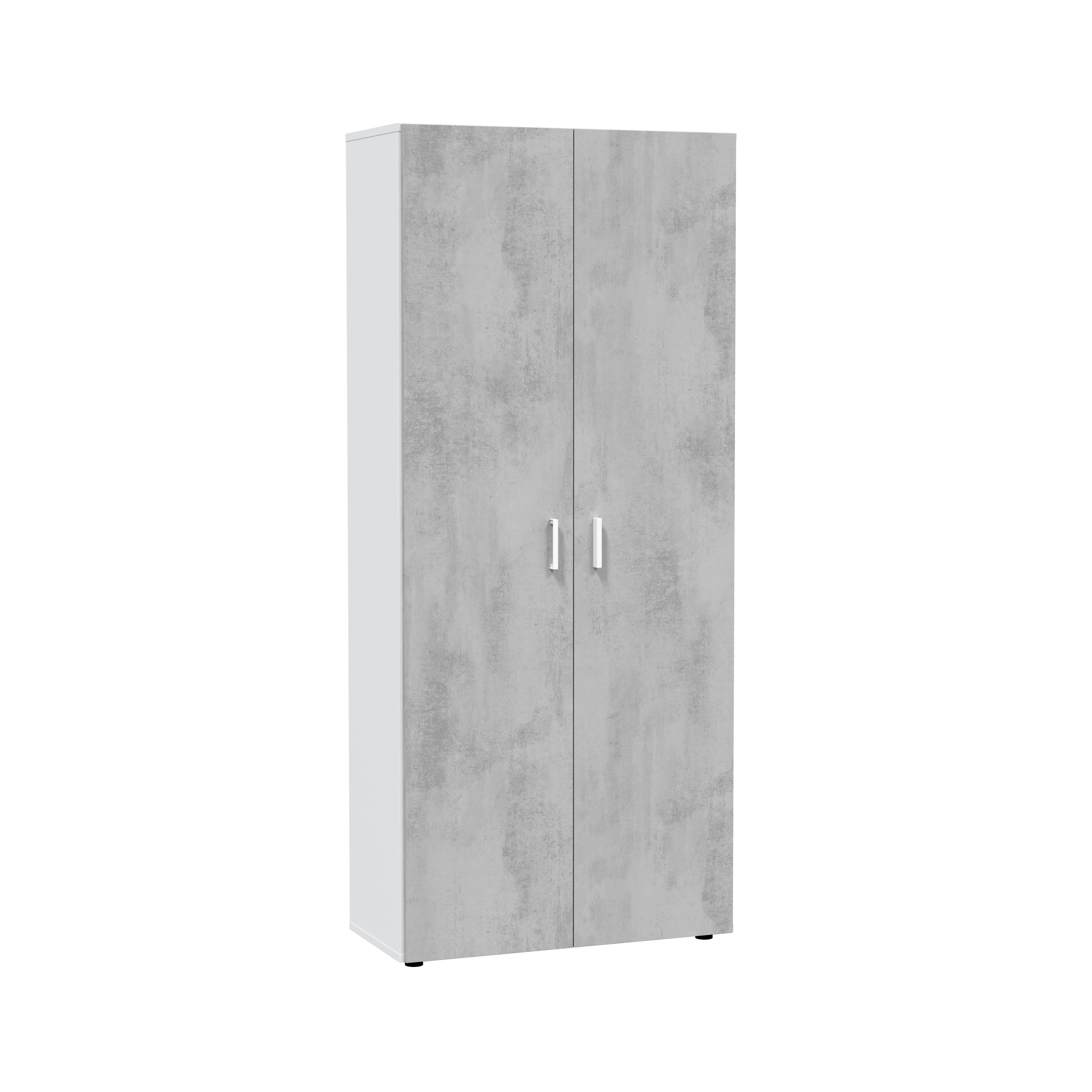 Mueble alto fabricado en aglomerado 80x182x37 cm - 3
