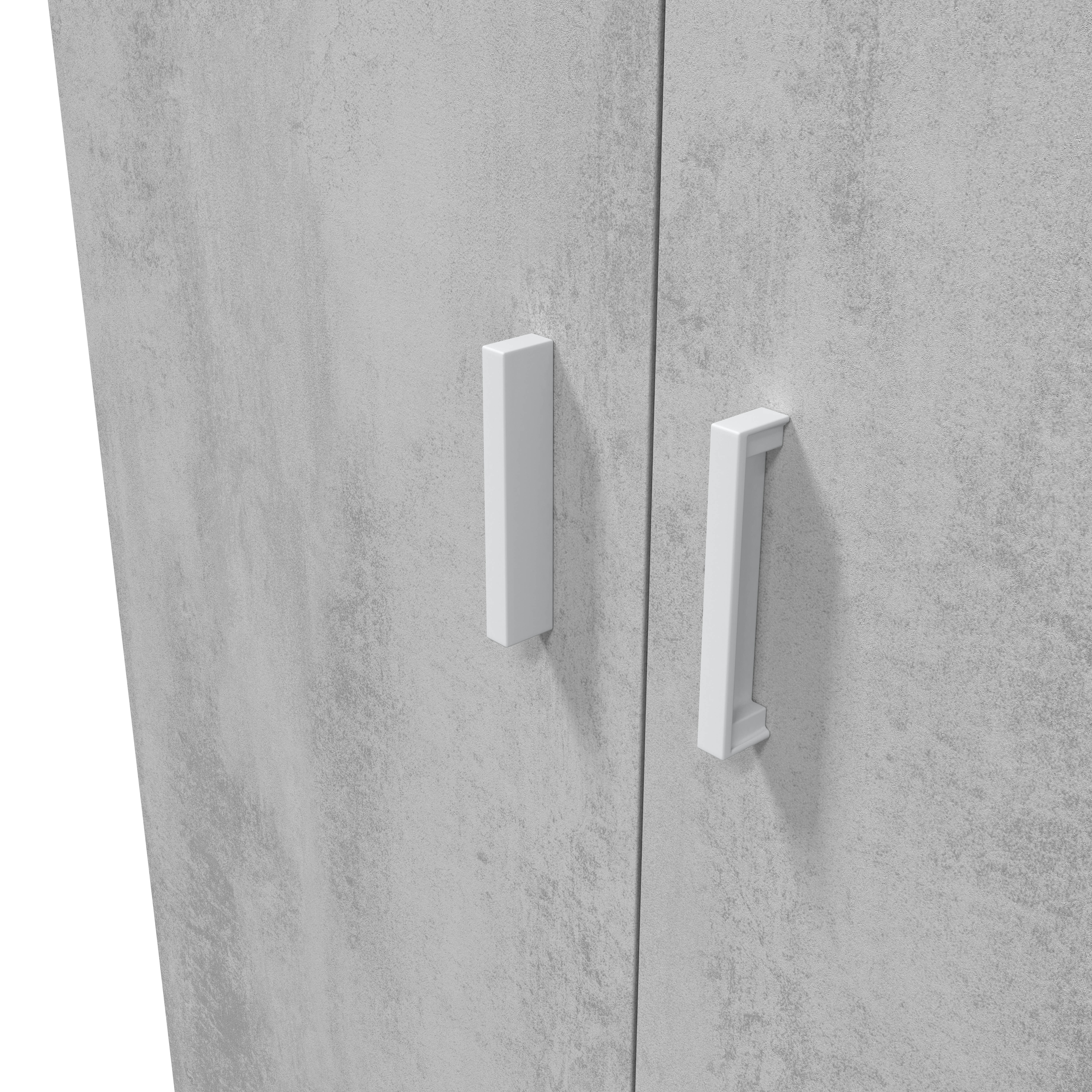 Mueble alto fabricado en aglomerado 80x182x37 cm - 2