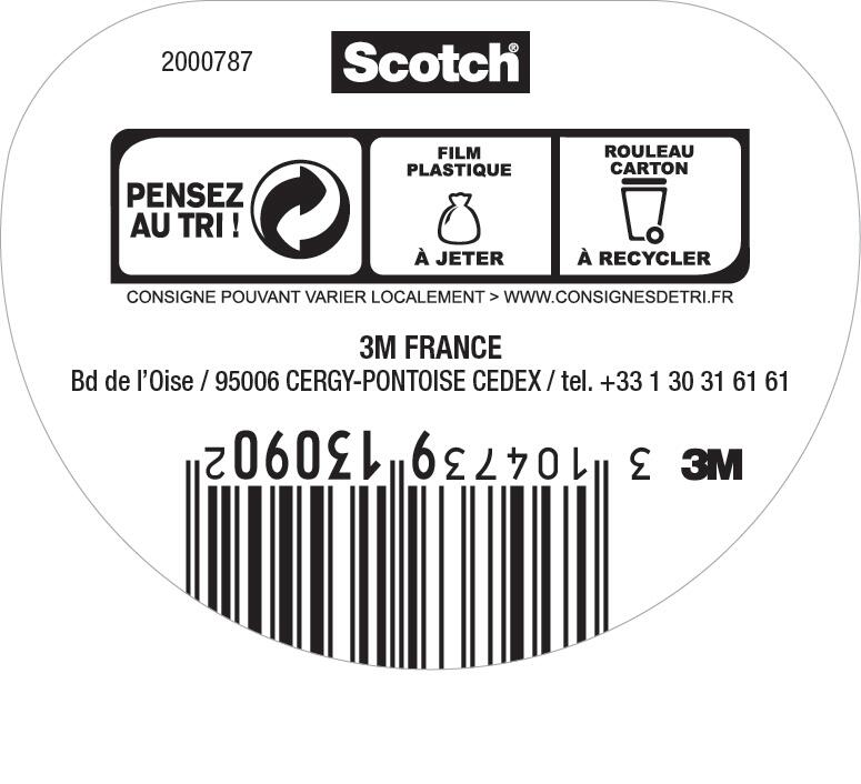 Ruban adhésif marron SCOTCH L.100 m x l.48 mm - 4