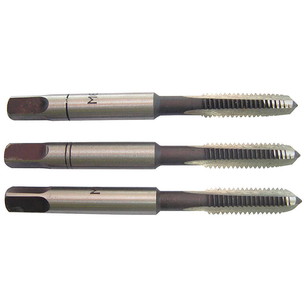Lot de 3 tarauds métal, Diam.8 mm TIVOLY - 2