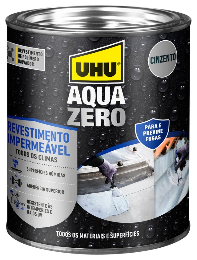 Aqua Zero revestimento impermeável cinza 1kg