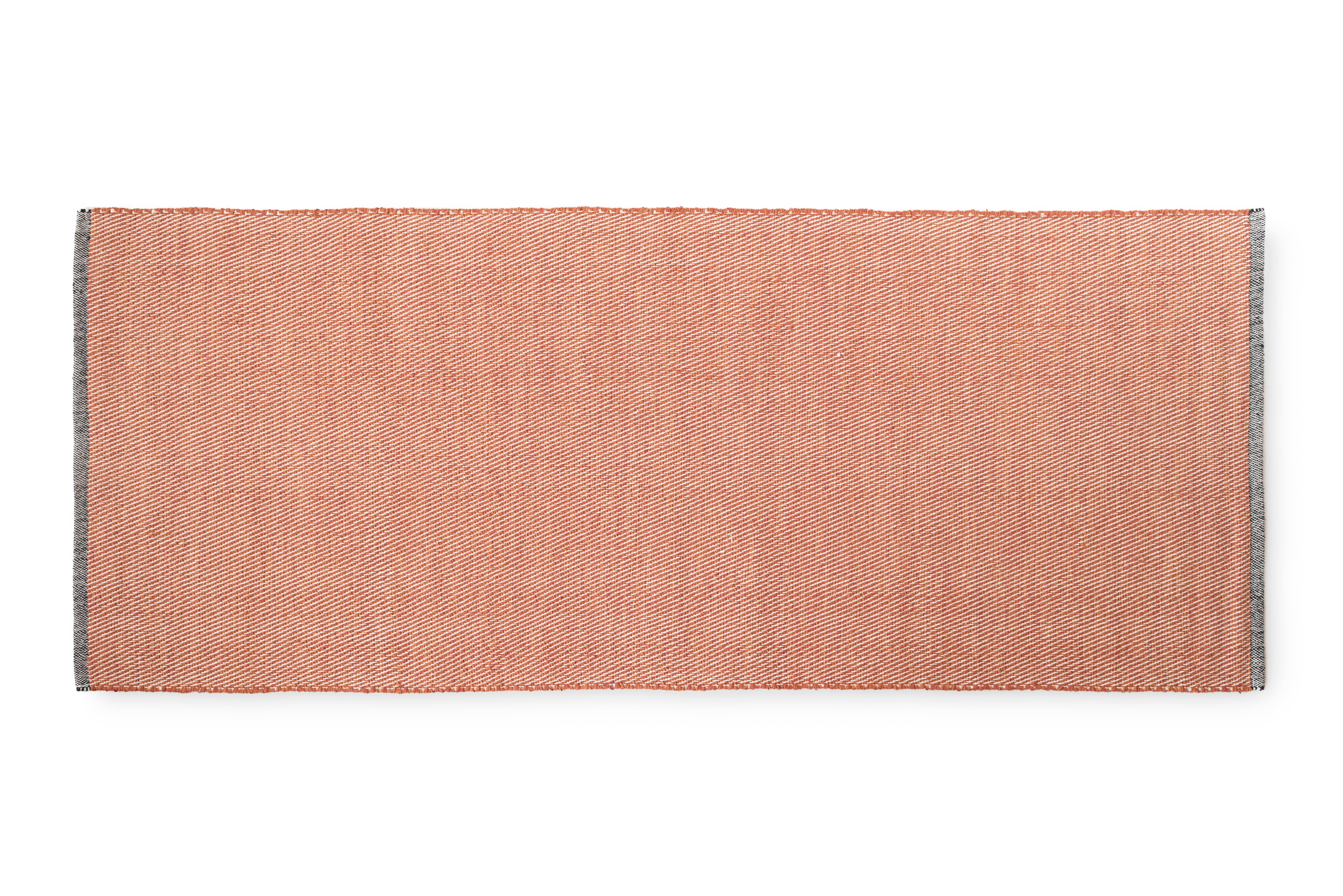 Alfombra algodón viena naranja 70x180cm