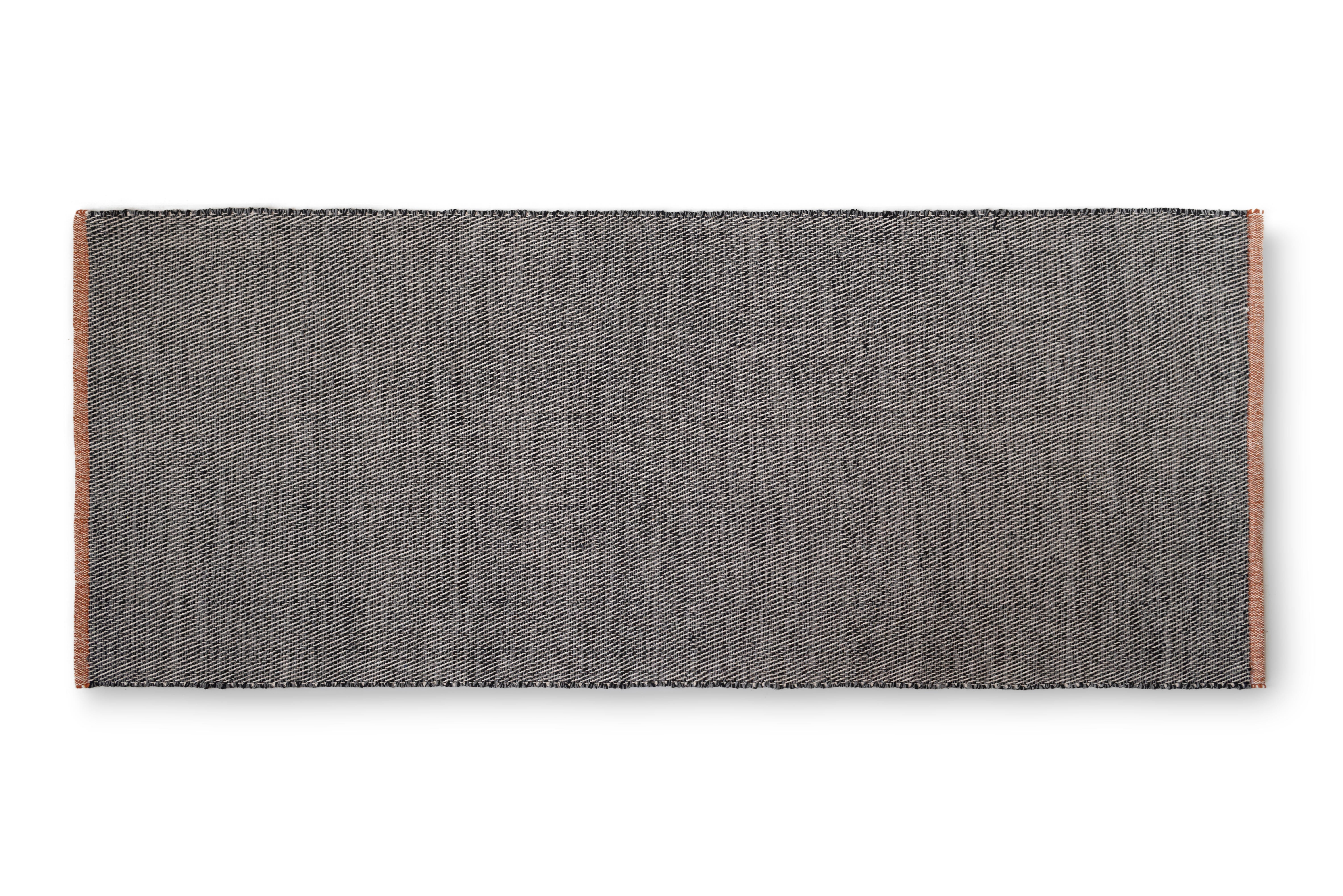 Alfombra algodón viena negro 70x180cm