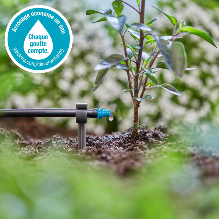 Arrosage goutte à goutte et économie d'eau Gardena
