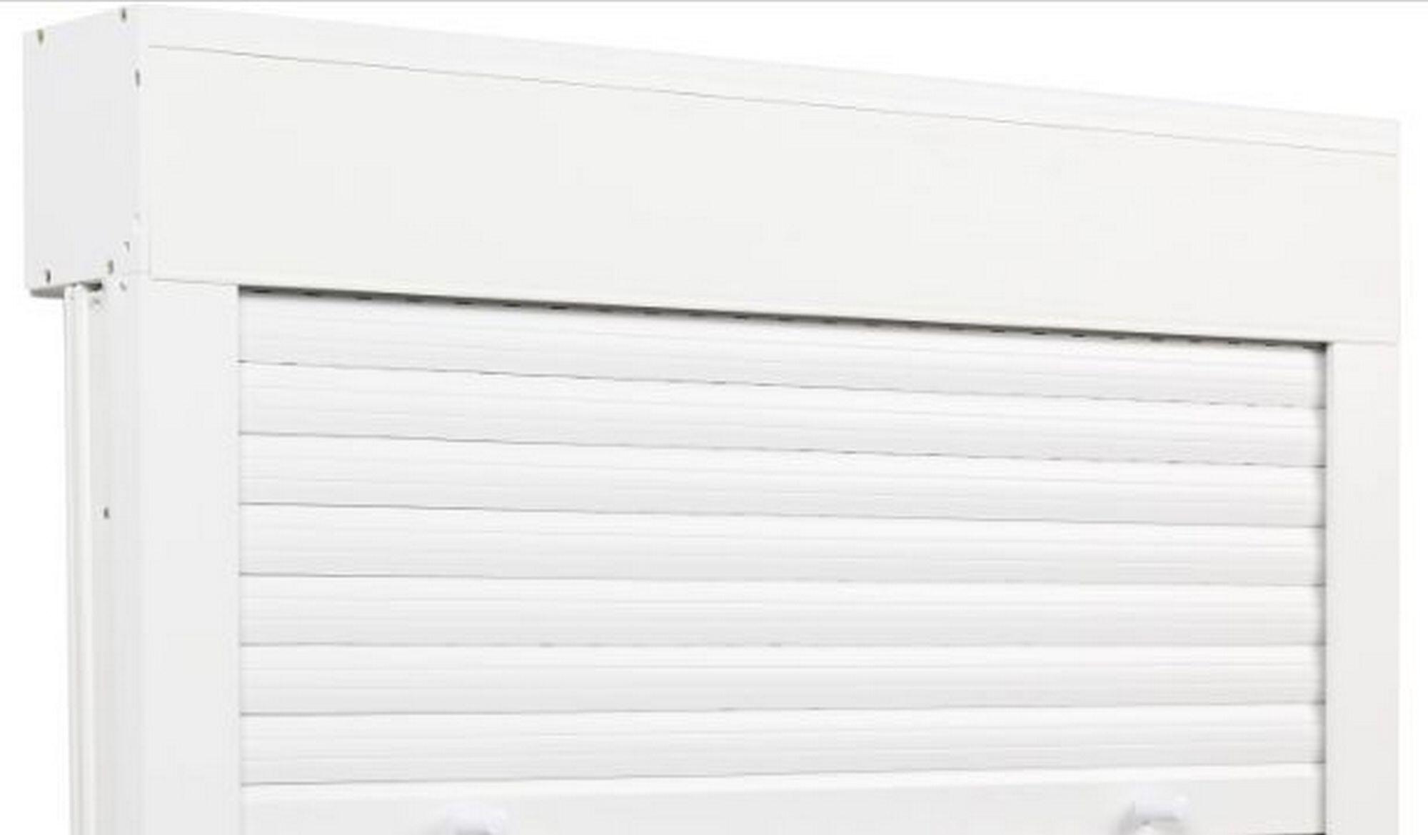 Ventana con persiana de PVC corredera de 100x115 cm - 3