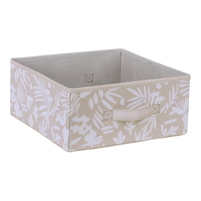 Cesta Kub floral talla M 31x14x31cm