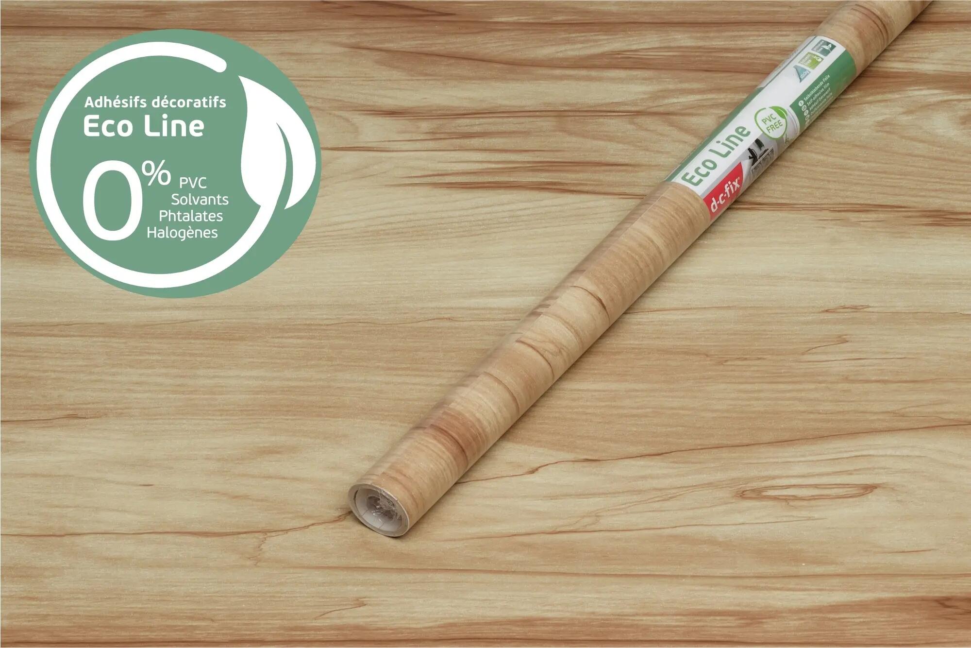 Rouleau adhésif décoratif Eco Line sans-pvc effet bois, tucon wood, 67.