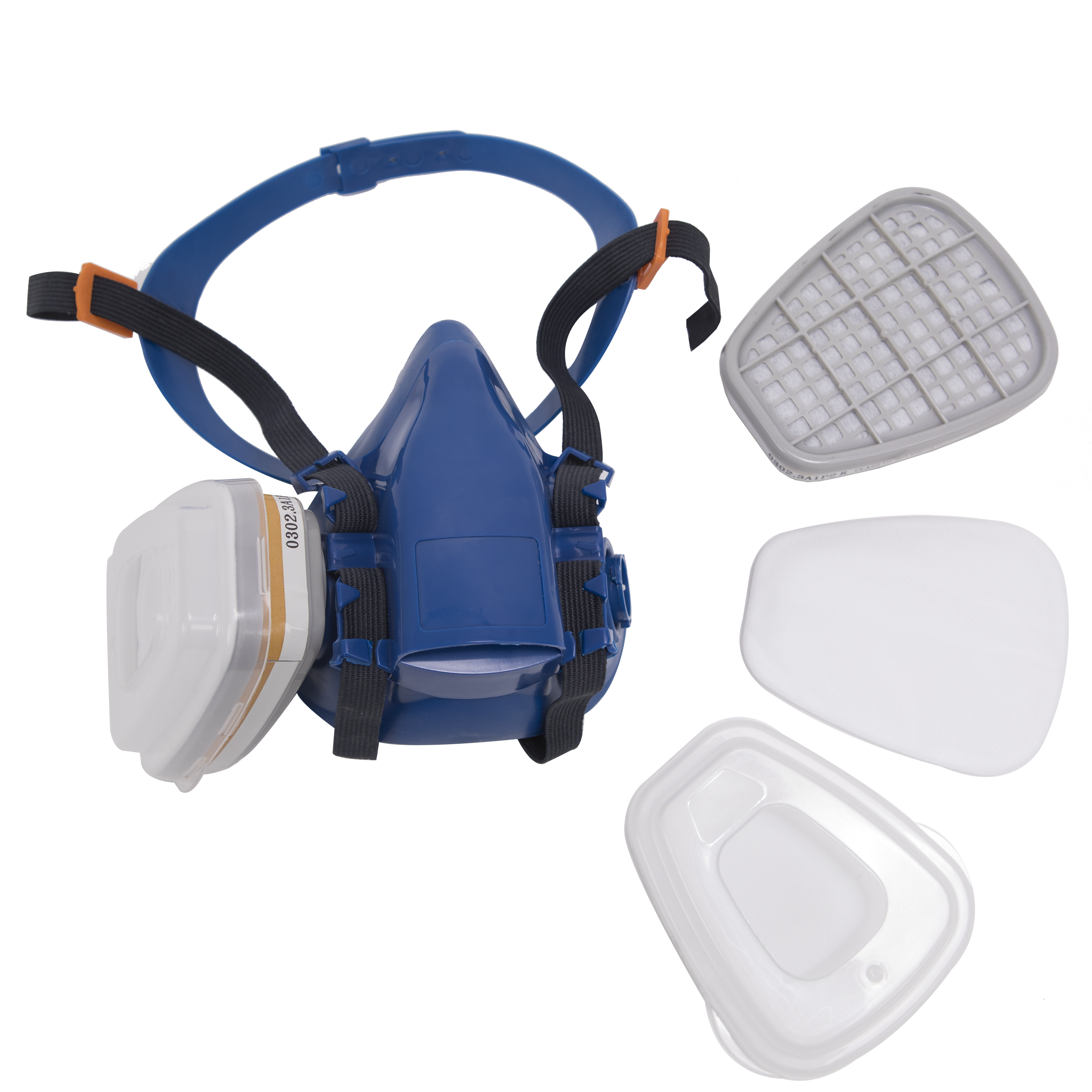 Mascarilla  DEXTER + 2 filtros A1PS R ABS - 2