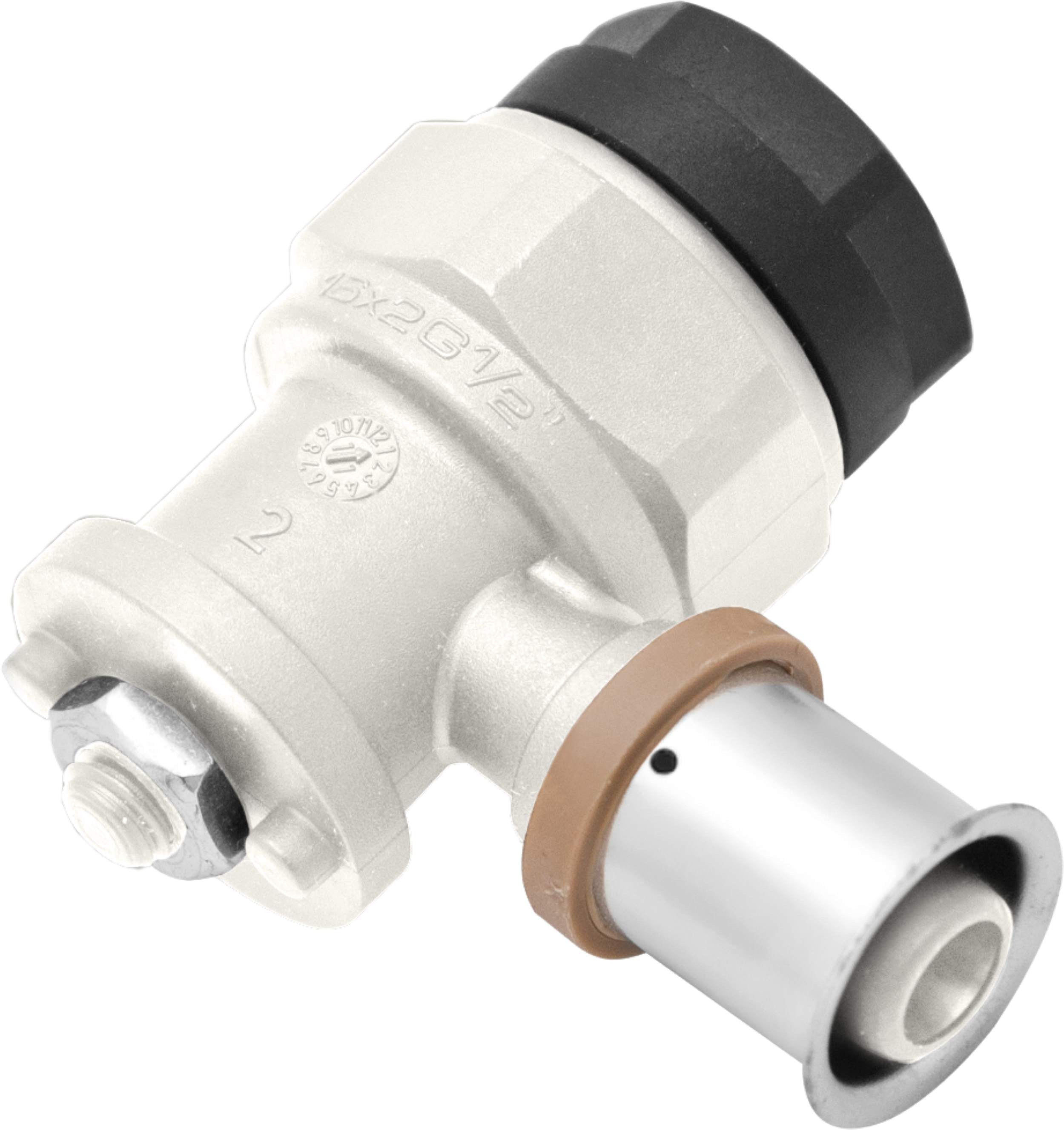 Kolanko naścienne GW 1/2 20mm PPSU KAN-THERM