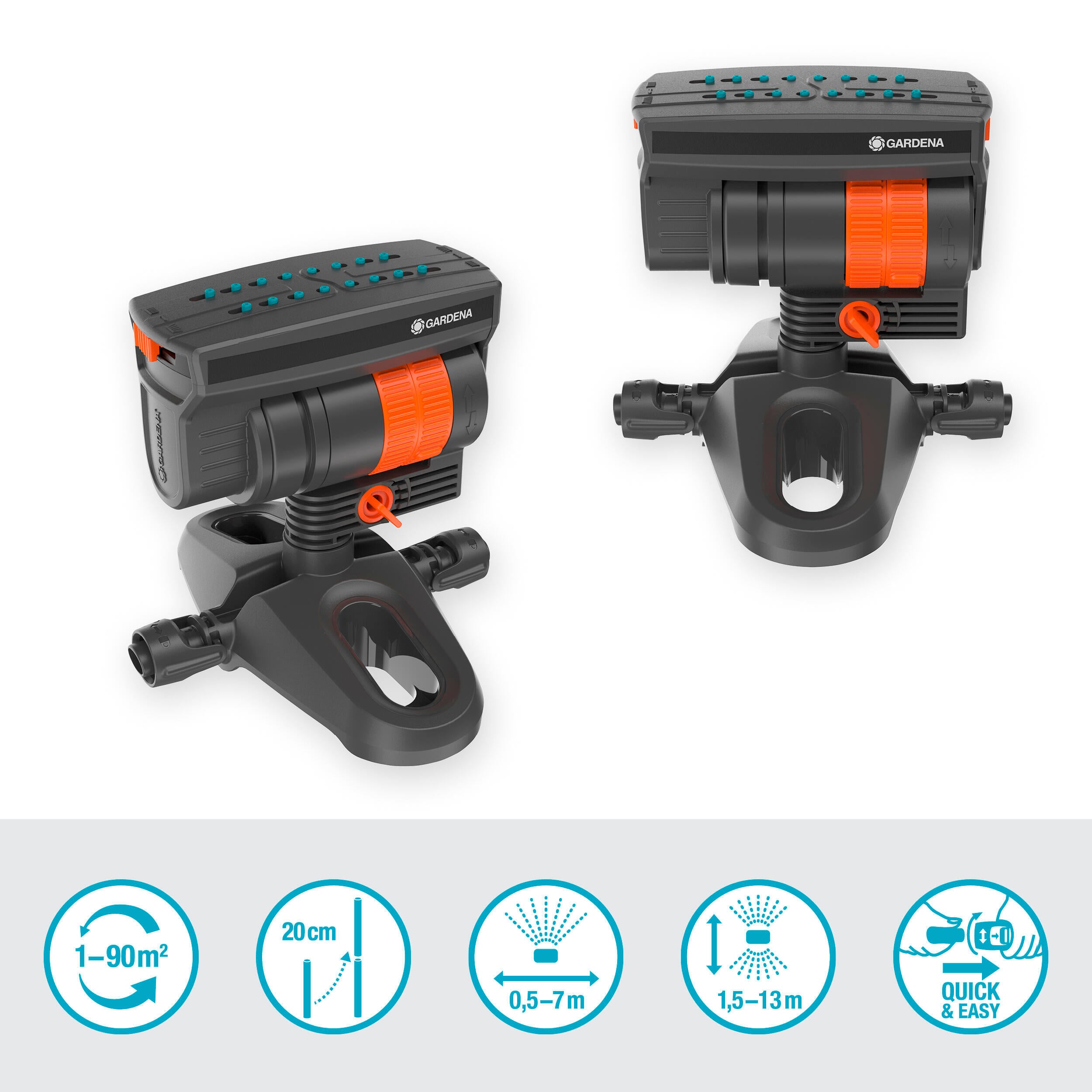 Arroseur oscillant OS 90 GARDENA 13325-20 - 2