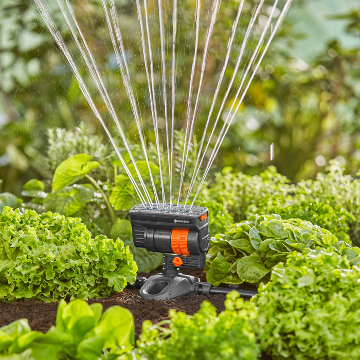 Buses d'arrosage, arroseur oscillant goutte à goutte Gardena
