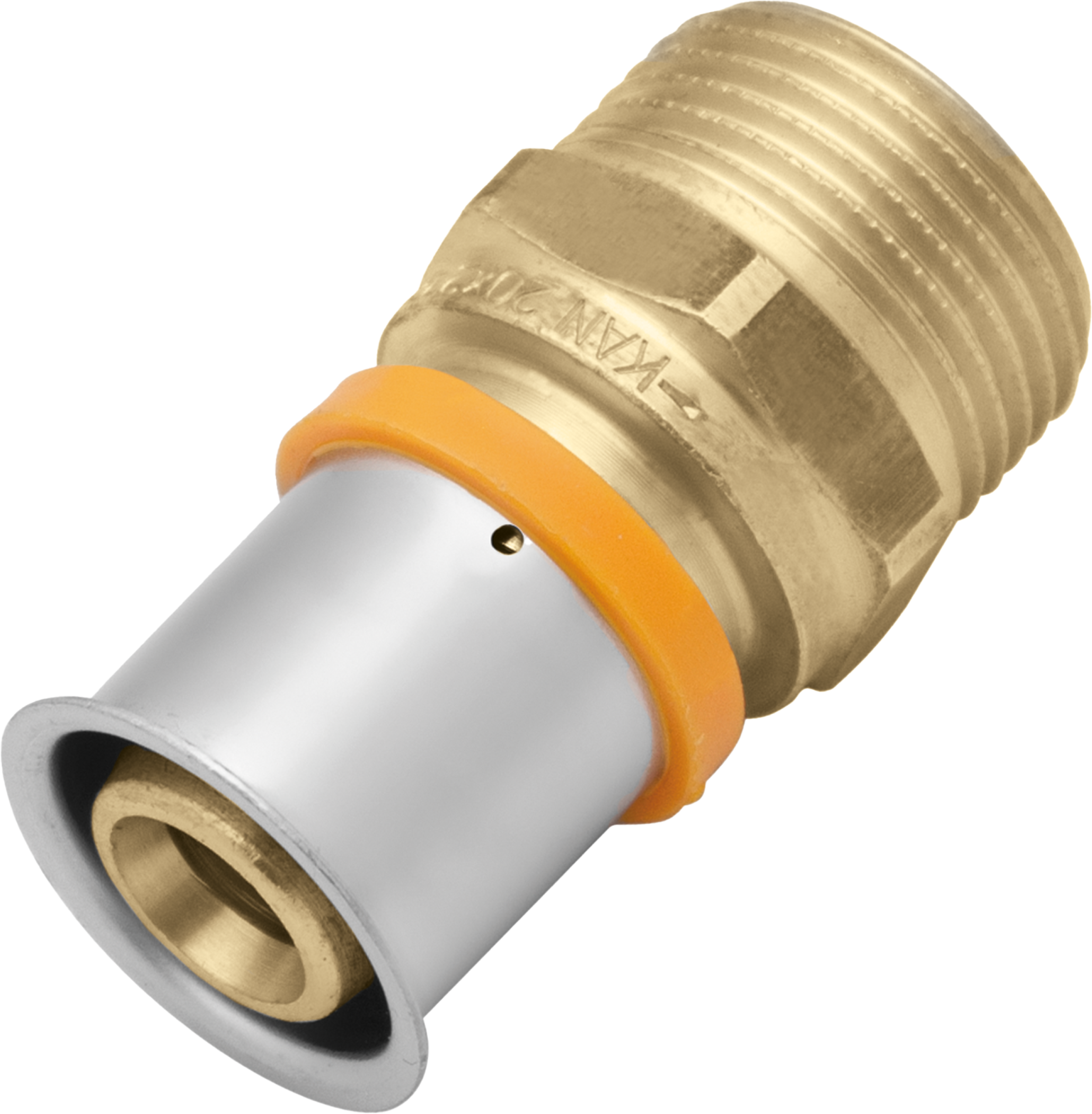 Złączka mosiężna GZ 3/4" - 20 mm Press KAN-THERM
