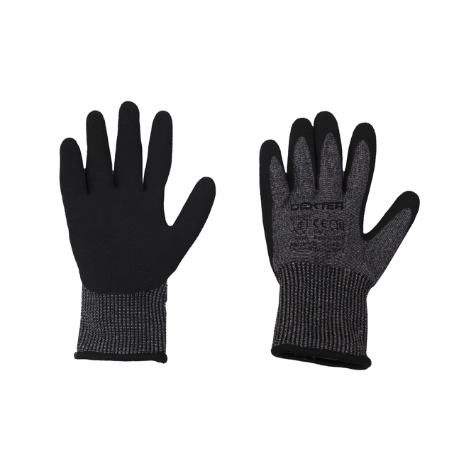 Paire de gants tactile pour outil de manutention nitrile, T 8 DEXTER