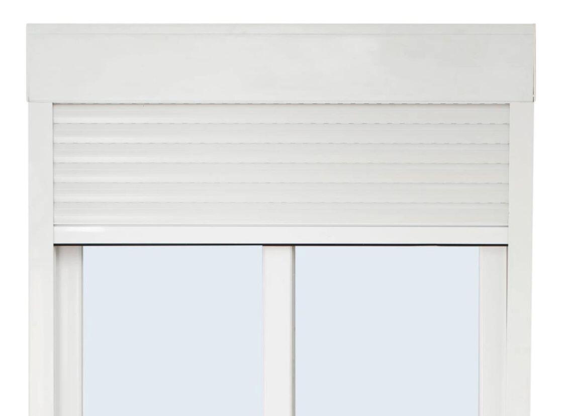 Ventana con persiana de PVC corredera de 100x115 cm - 6