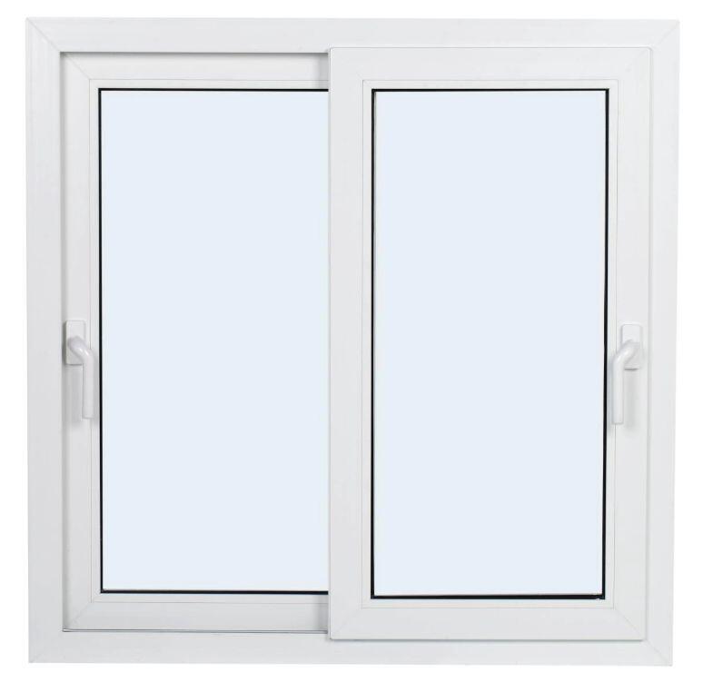 Ventana corredera de PVC sin persiana de 100x100 cm - 3