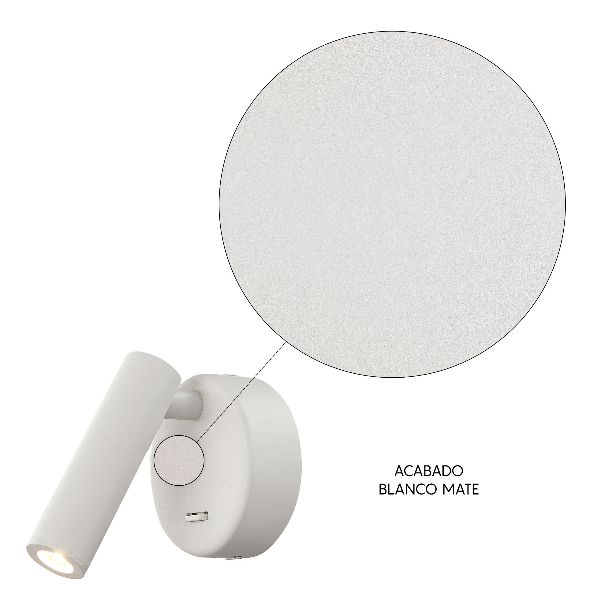 Candeeiro de parede LED PERA 30W 1 LUZ BRANCO - 5