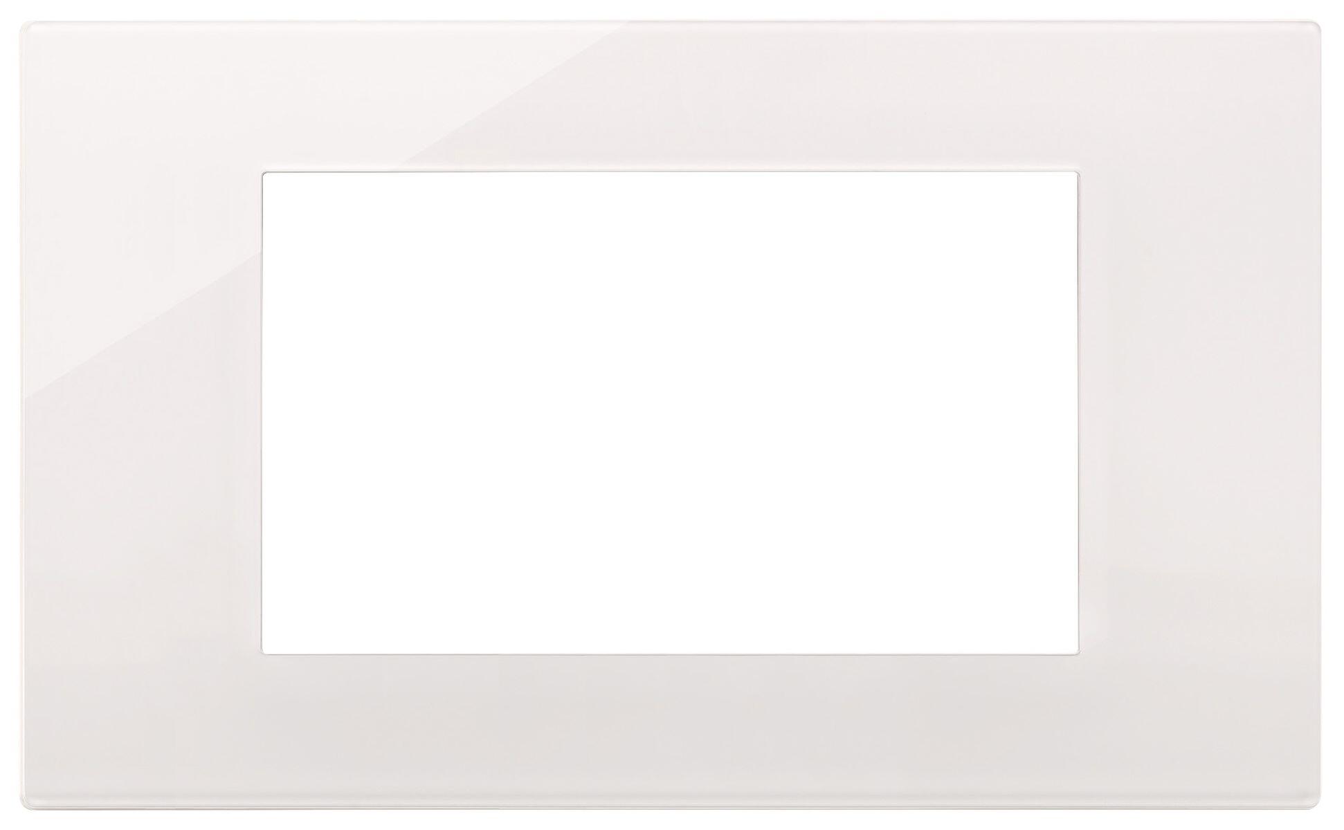 Placca Veratouch Bianca 4Com ( AVE Cod. 44PVTC04BL