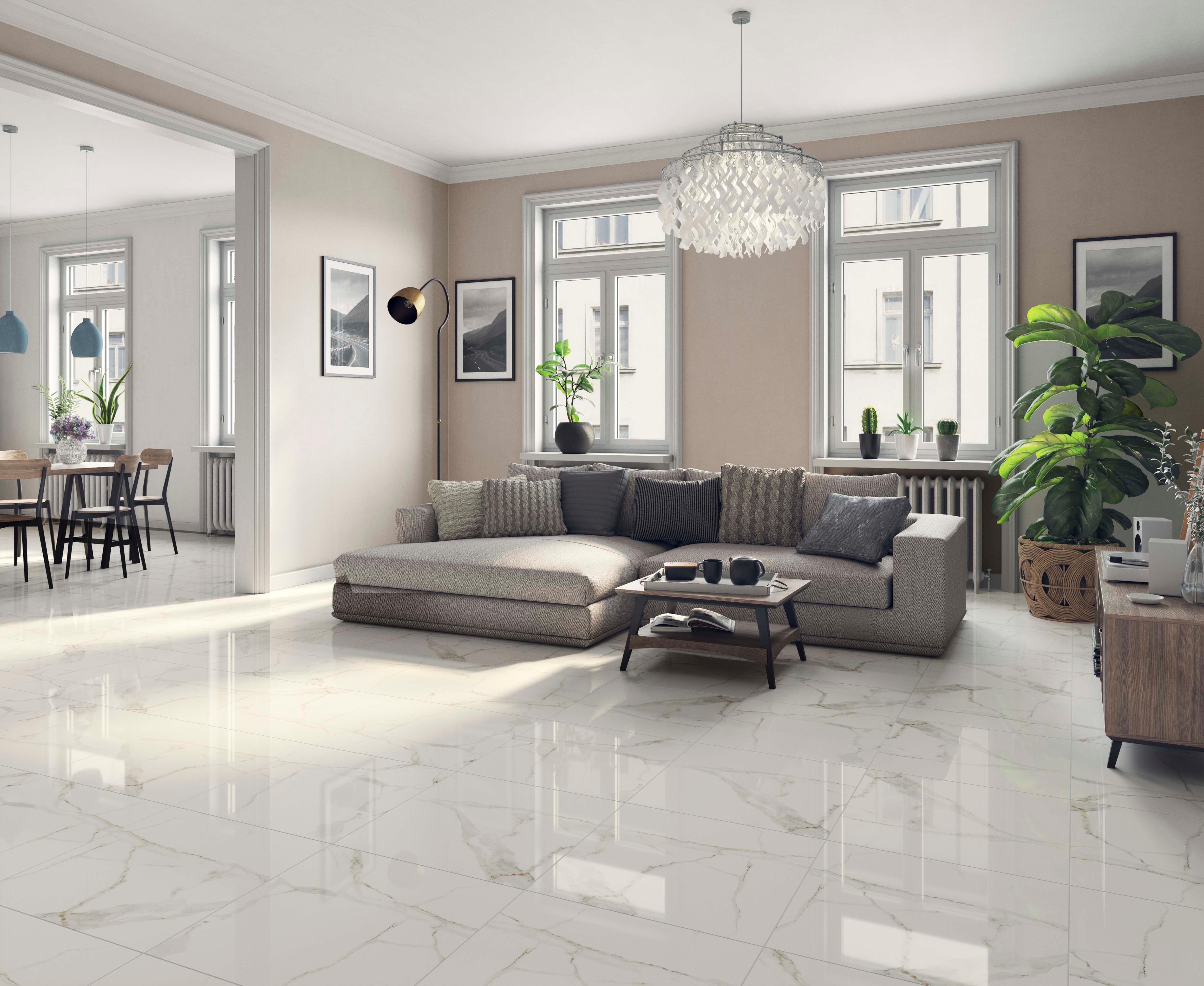 Piastrella da pavimento interno 60 x 60 cm mm Byblos in