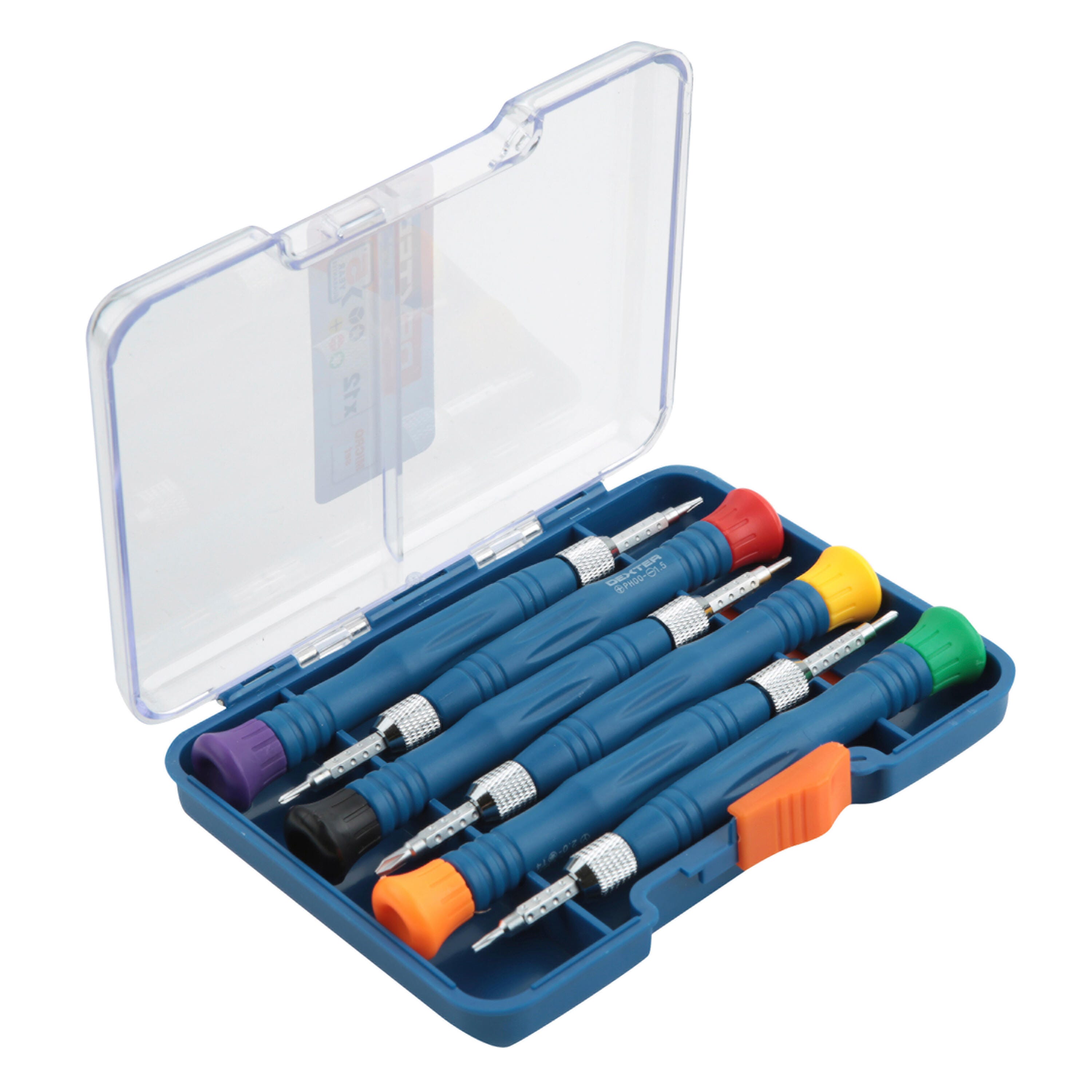 Basics Set di punte da cacciavite di precisione, 51 unità, confezione da 1, Nero, Rosso, Argento Basics Set di punte da cacciavite di precisione, 51 unità, confezione da 1, Nero, Rosso, Argento