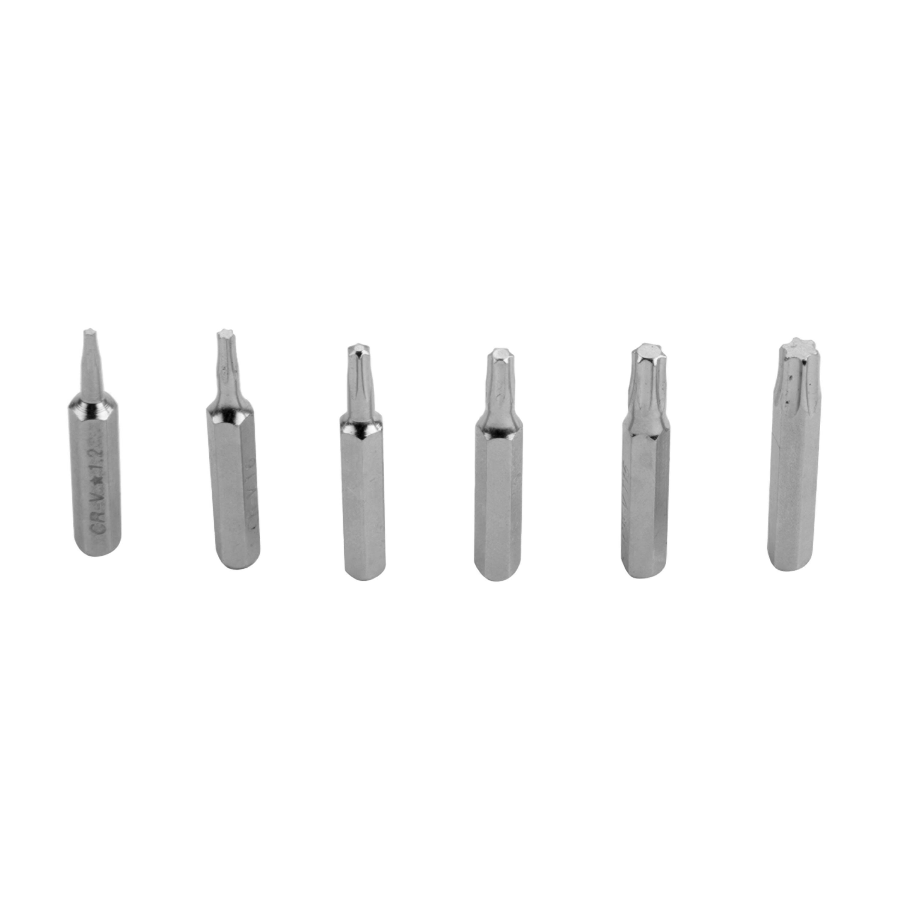 Maletín 32 piezas de atornillado DEXTER de acero - 9