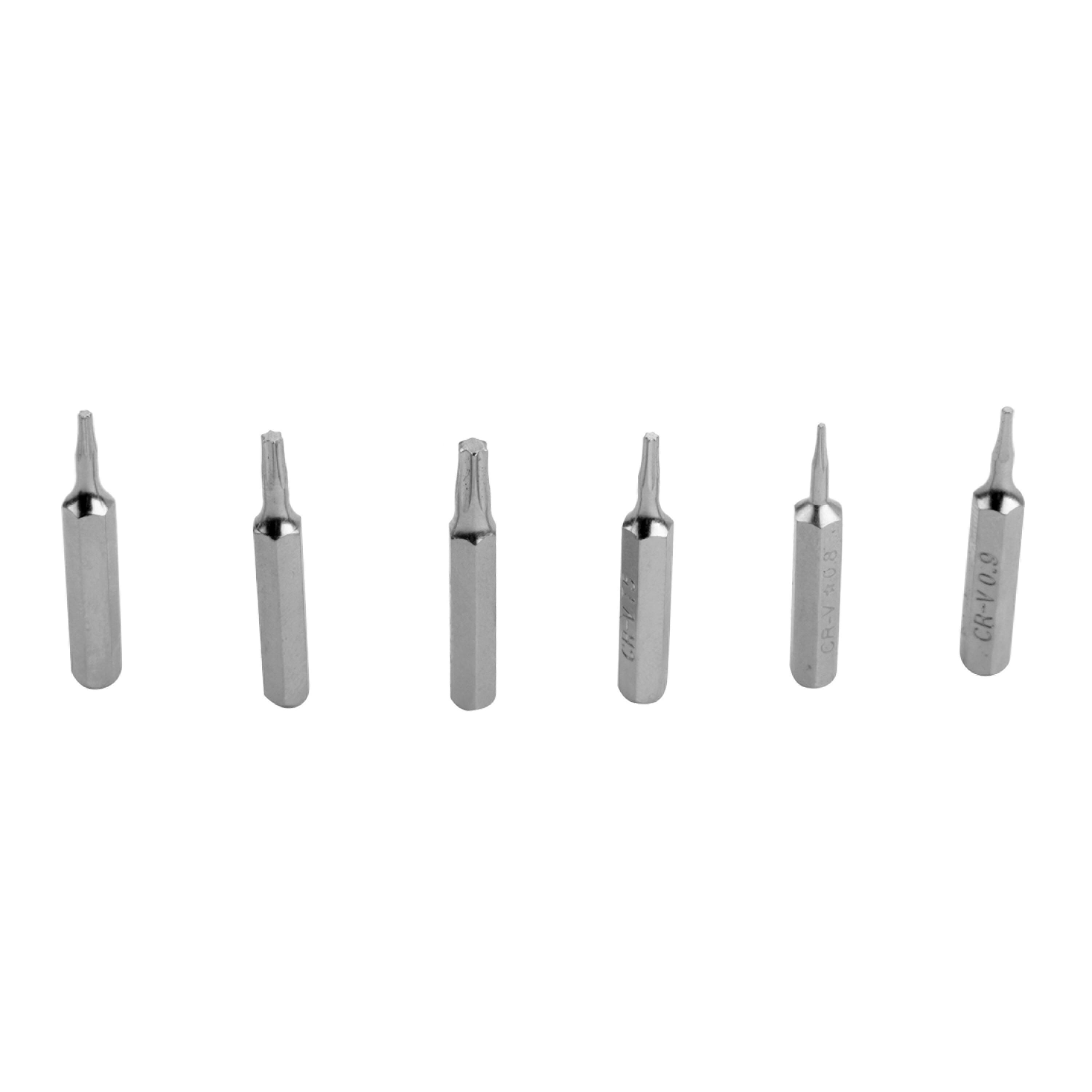 Maletín 32 piezas de atornillado DEXTER de acero - 8