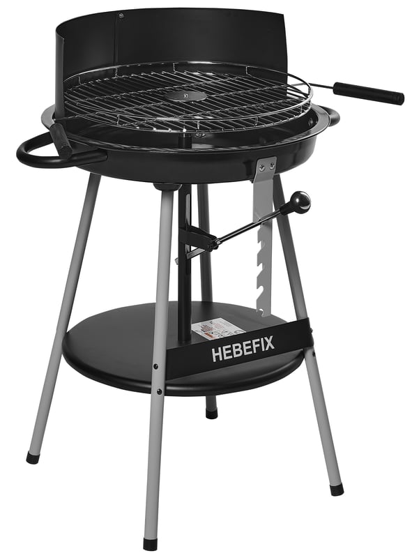 Grill węglowy śr.47 cm z półką Hebefix Activia