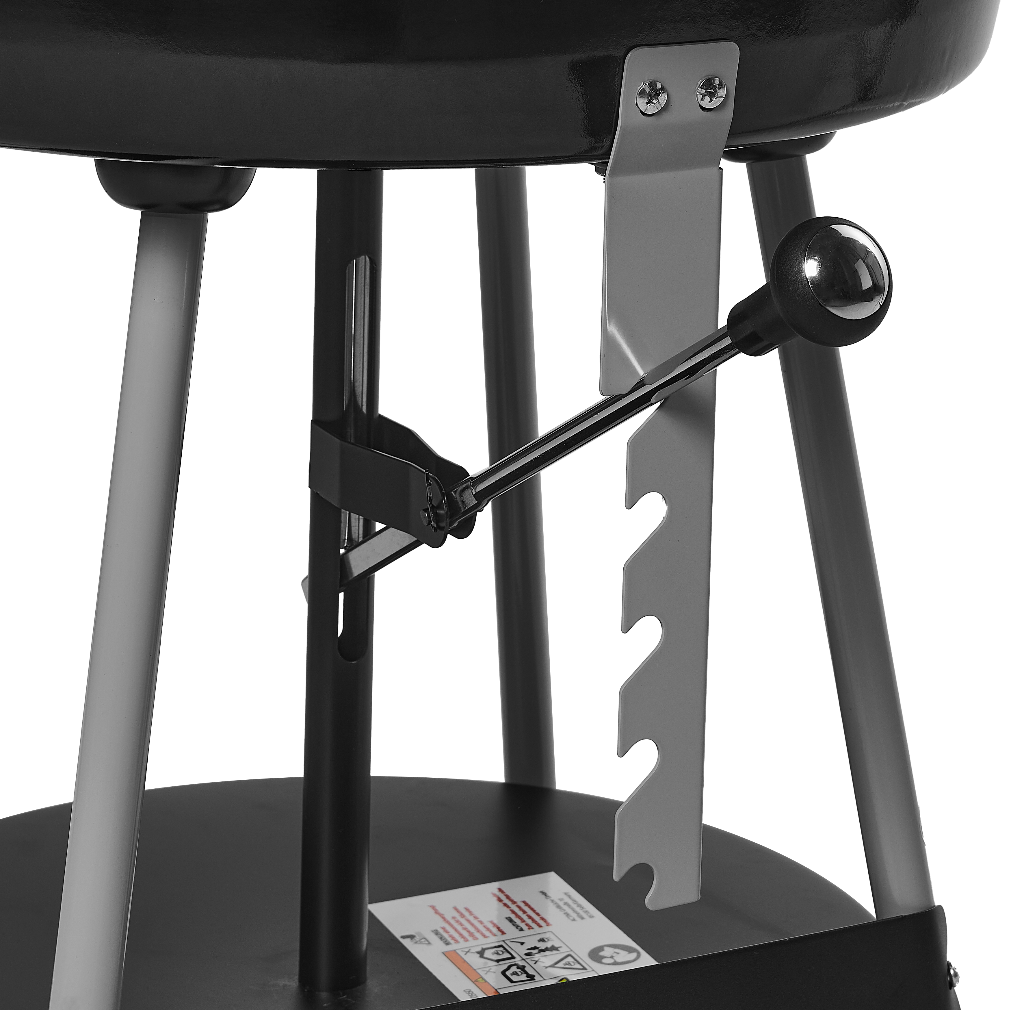 Grill węglowy śr.47 cm z półką Hebefix Activia - 3