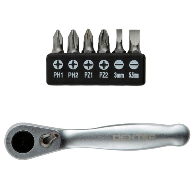 OSDUE Cacciavite A Cricchetto - 110mm Mini Chiave Magnetica 6 - 9