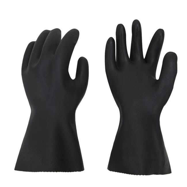 Paire De Gants De Ménage Clorox Premium Choice En Néoprène - Taille Moyenne, Bleus, Usage Intensif