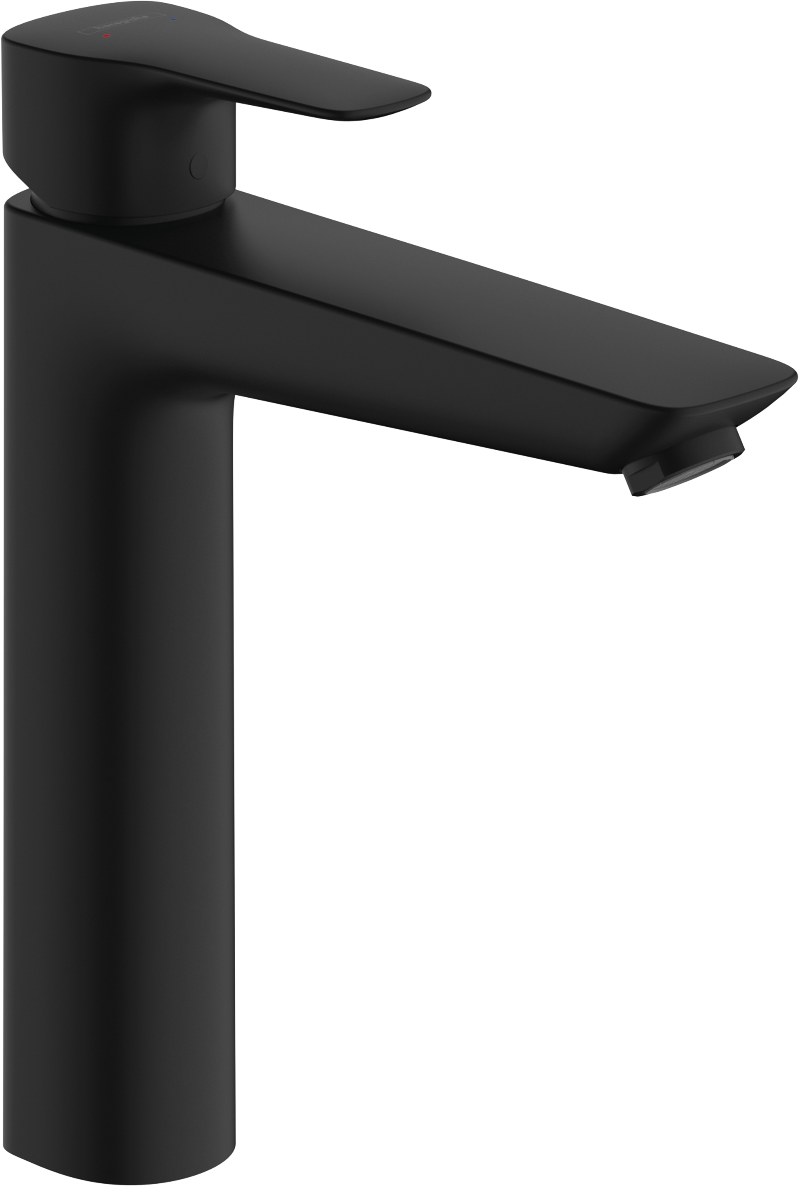 Bateria umywalkowa wysoka czarna 25.5 cm MySport Hansgrohe