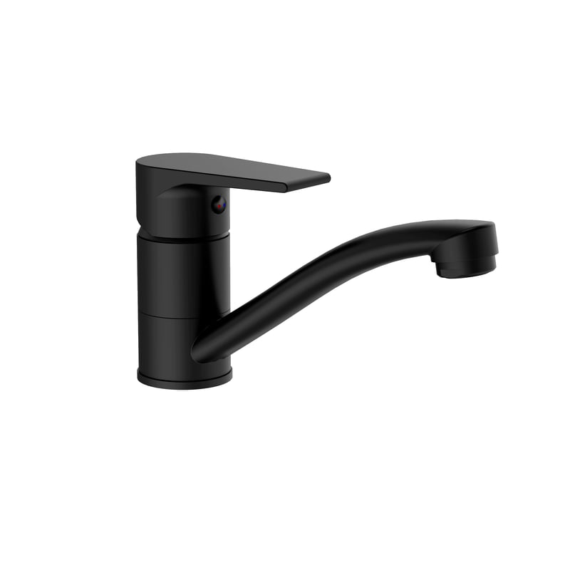 Bateria umywalkowa czarna 10 cm Alto Sensea