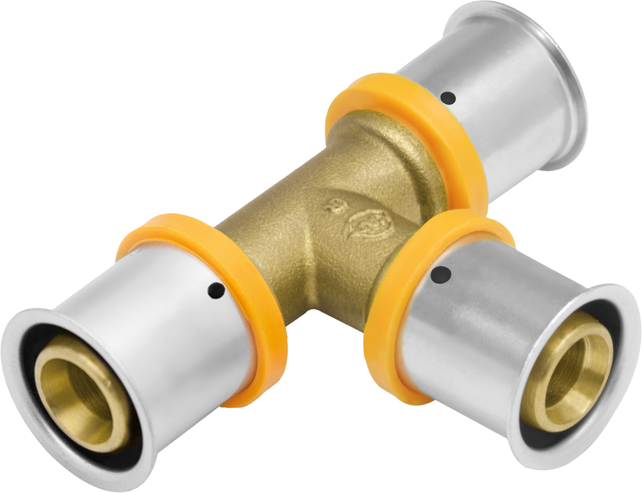 Trójnik mosiężny 20 mm PRESS KAN-THERM