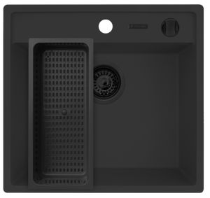 ND AR フランク・ホーヴァット EL IB Franke zlewozmywak jednokomorowy Sirius 2.0 S2D 611-78 onyx