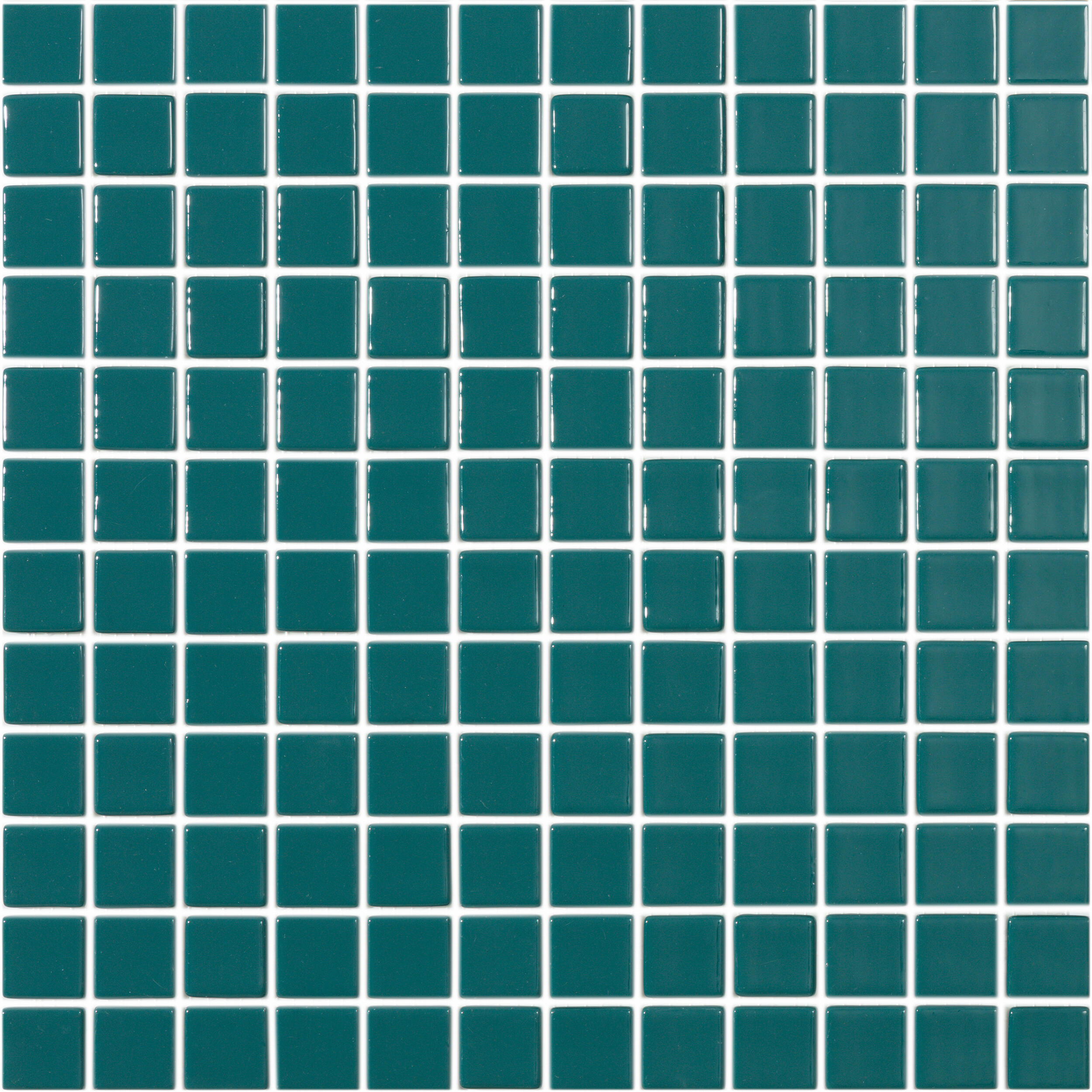Gresite liso puntos brillante 39.6x31.5 cm verde