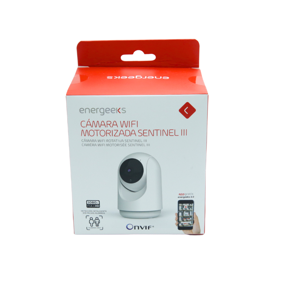 Cámara de vigilancia Wifi DUAL 2,4+5Ghz interior motorizada 3MP Sentinel III - 9